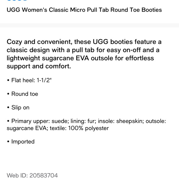 UGG Classic Micro booties - Chestnut - Picture 12 of 12